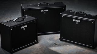 Collection of new Boss Katana amps